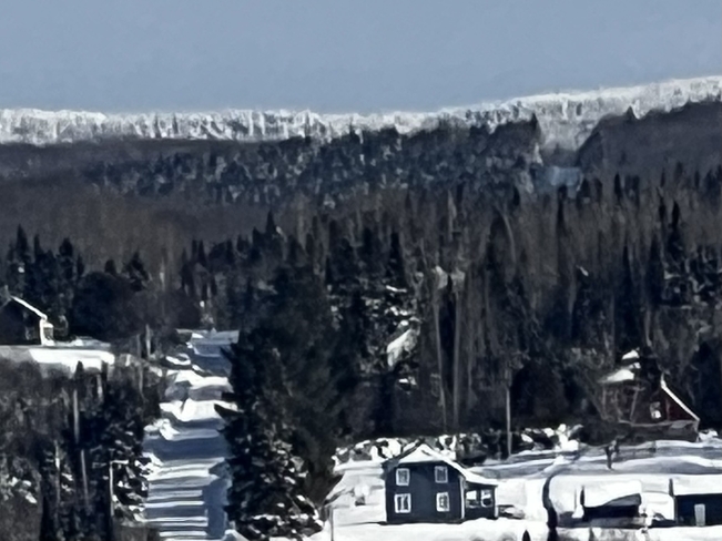 Montagnes blanches Saint-Omer, Québec, CA