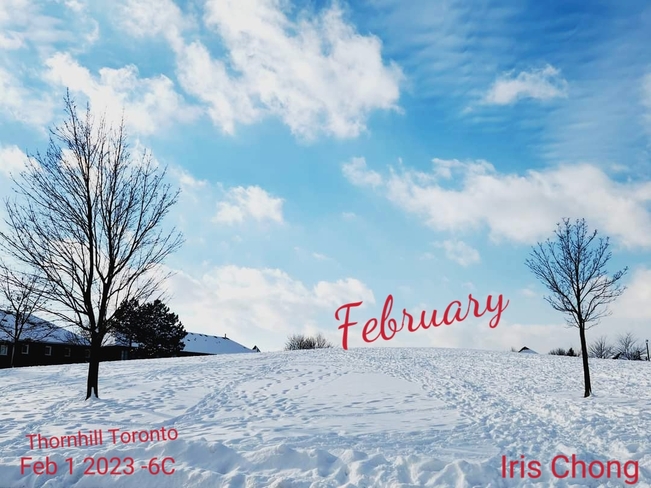 Feb 1 2023Welcome Feb Wishing you a month filled with Love Peace Joy Iris Chong Thornhill, ON