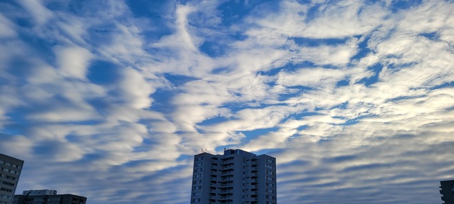Morning clouds! Mississauga, ON