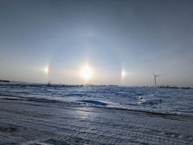 Sun Dog in Grand Valley Grand Valley, ON