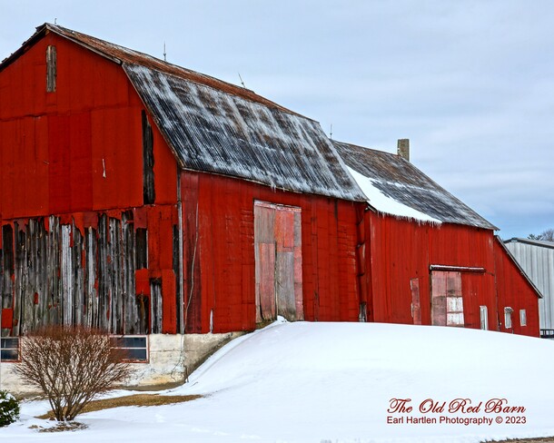The Old Red Barn Norfolk County, Ontario, Canada