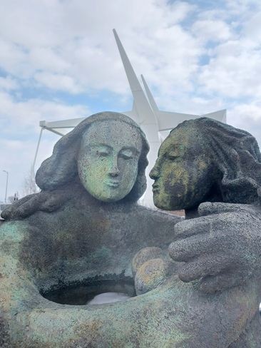 Sculpture - Place publique du Vieux-Saint-Jean Saint-Jean-sur-Richelieu, QC