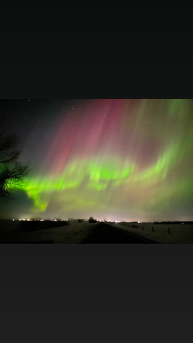 Northern lights! Virden, Manitoba, CA