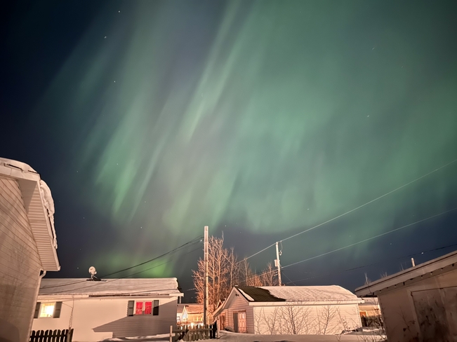 The Northern lights Happy Valley-Goose Bay, Newfoundland and Labrador, CA