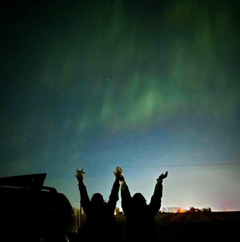 Aurora Borealis Lethbridge, Alberta, CA