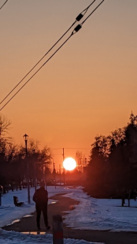 sunset Edmonton, AB