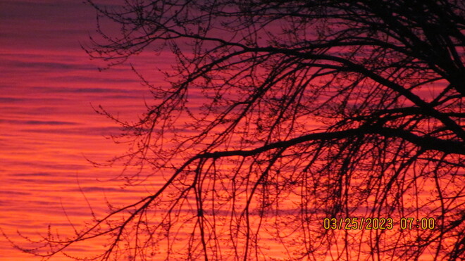 Fiery Sunrise Bobcaygeon, Kawartha Lakes, ON