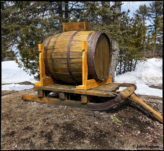 Antique maple syrup sled Ottawa, ON