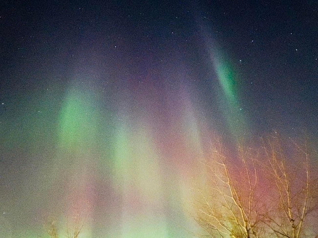 Northern lights Cross Lake, Manitoba, CA