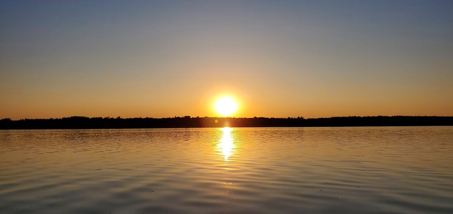 Sunset on Pigeon Lake Omemee, ON