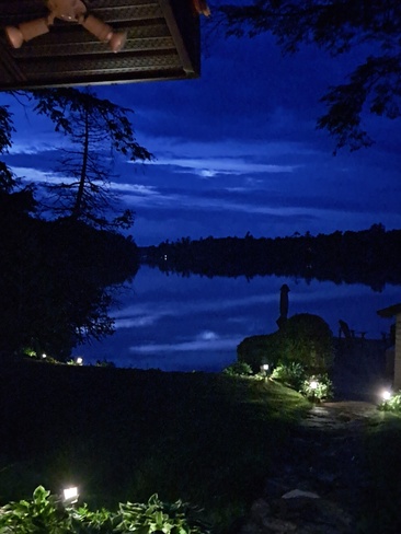 evening at the lake Steenburg Lake, ON