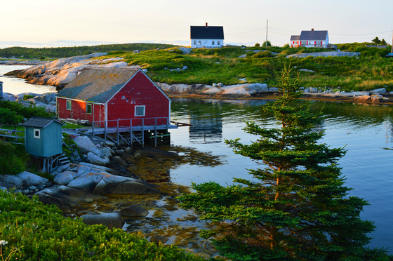 Boat House at Peggy's Cove 