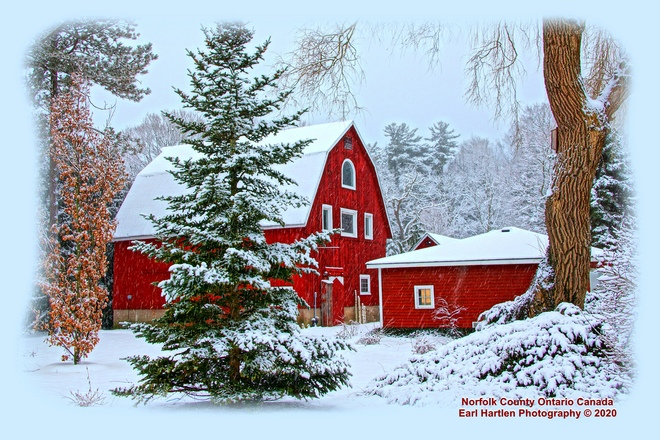 Red Barn Norfolk County Ontario Canada Norfolk County, Ontario, Canada