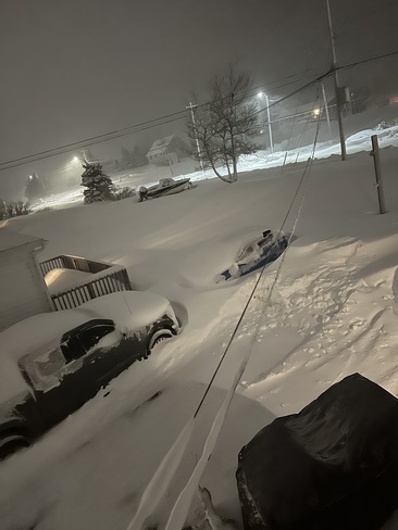 Snowstorm 2024 Louisbourg, Nova Scotia