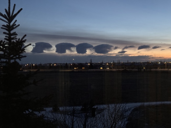 Cloud Formation Airdrie, AB