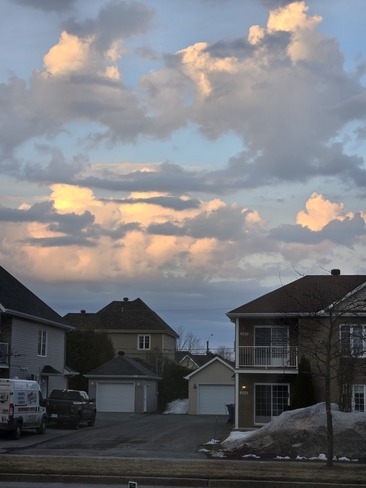 le ciel et les nuages Saint-Charles-Borromée, QC