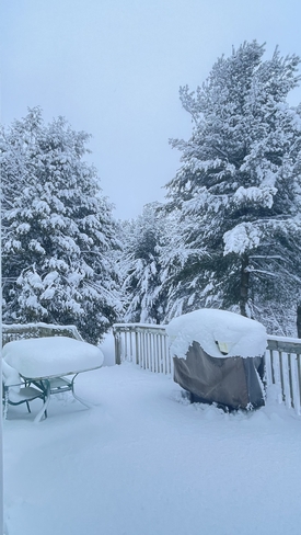 Tempête de printemps Dunham, Québec, CA