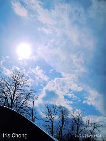 April 9 2024 Amazing Sky after Solar total eclipse Iris Chong Thornhill Toronto Thornhill, Vaughan, ON