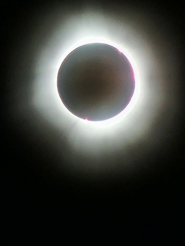 L’éclipse totale 🤩 Saint-Hyacinthe, Québec, CA