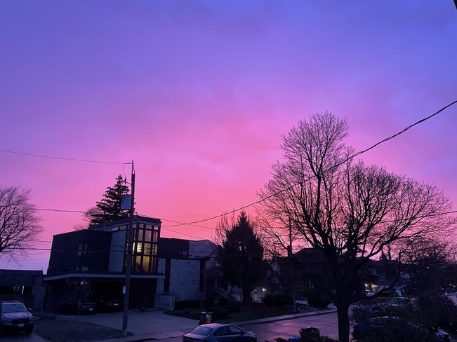 Purple Sunrise Hamilton, Ontario, CA