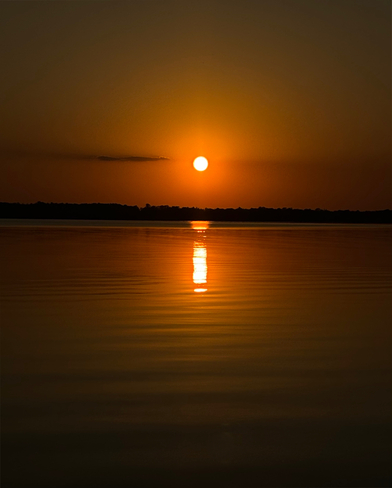 Gorgeous sunset Clermont, Florida, US